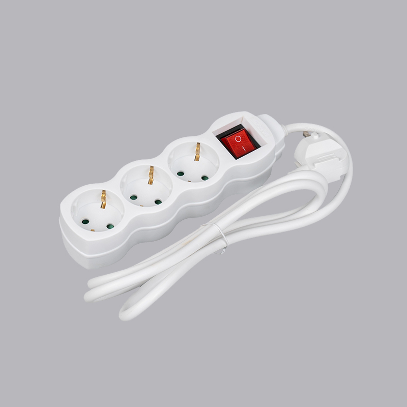 LOG-03K tip german tip tărtăcuță în formă de tărtăcuță multiplă cu comutator Multi-Socket