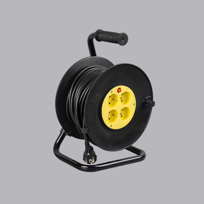 F4R-50 Cadru din fier tip francez 50m tambur cablu